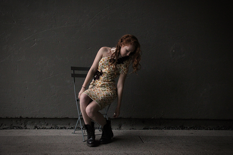 Female model photo shoot of Artyarta in The Highline, Manhattan