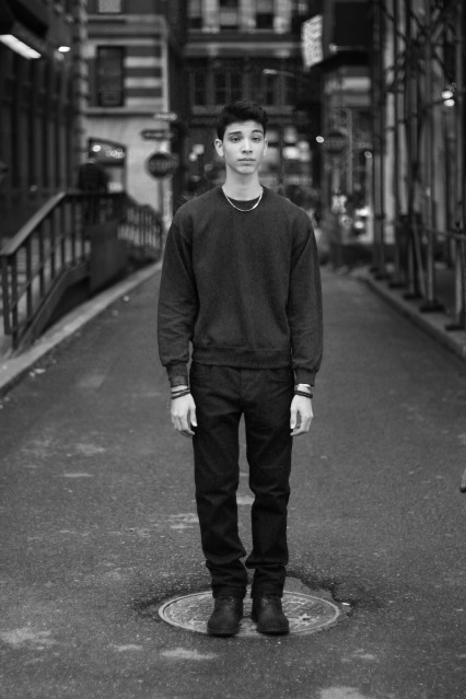 Male model photo shoot of Louis Kline in St marks, New York