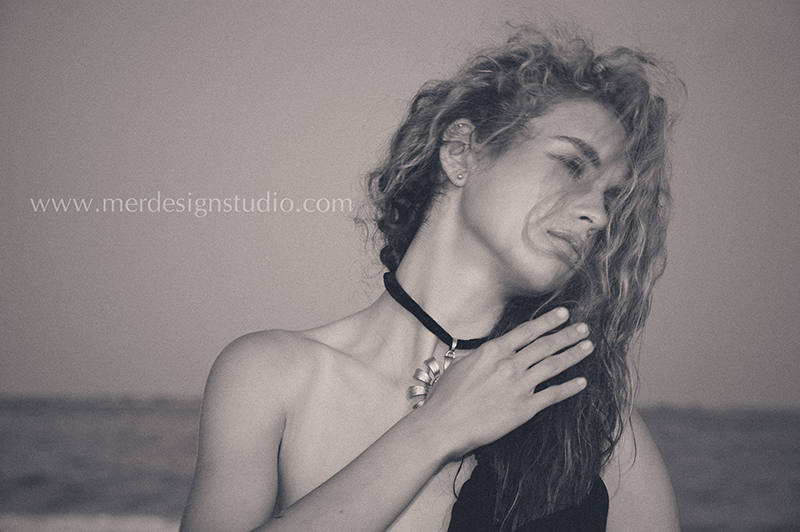 Female model photo shoot of MeR DESIGN STUDIO in Point Lookout, NY