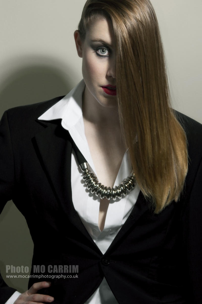 Female model photo shoot of Kate Sweeney by MO CARRIM in London Studio