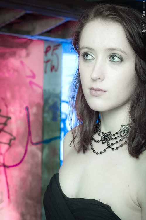 Female model photo shoot of Erin J McLeod by TelepathicStrawberry