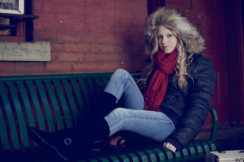 Female model photo shoot of Christina M LeBlanc  by Josh Evans Photography