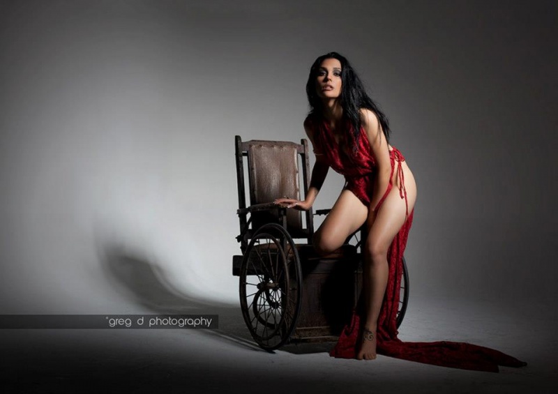Female model photo shoot of Kat Vaykira in Picture Perfect Studios