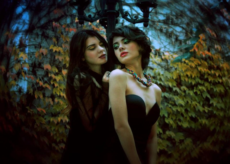 Female model photo shoot of Madalina Sinoae and Cristina Sinoae