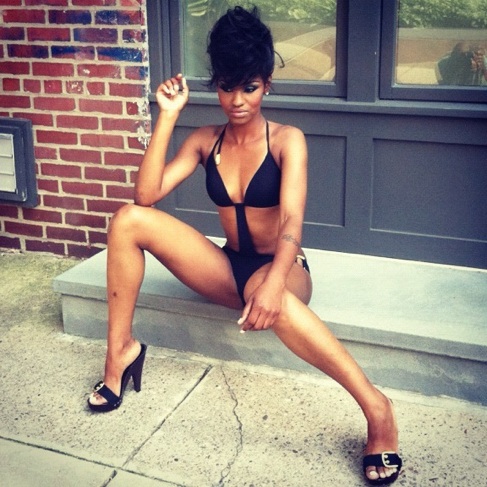 Female model photo shoot of Basia Pone by KARIMMUHAMMAD in South Philadelphia