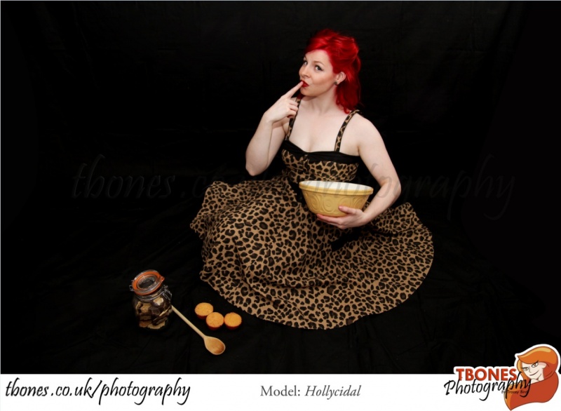 Female model photo shoot of TBonesPhotography in Studio