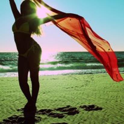 Female model photo shoot of nayla kingz in beach #shoot