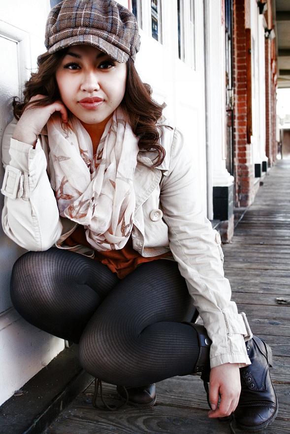 Female model photo shoot of April Xiong by Horizon Images in Old Sacramento
