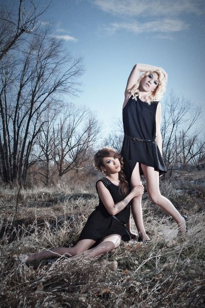 Female model photo shoot of theresa laswell and Samnatha by Candy Colored Photo in Aurora, CO
