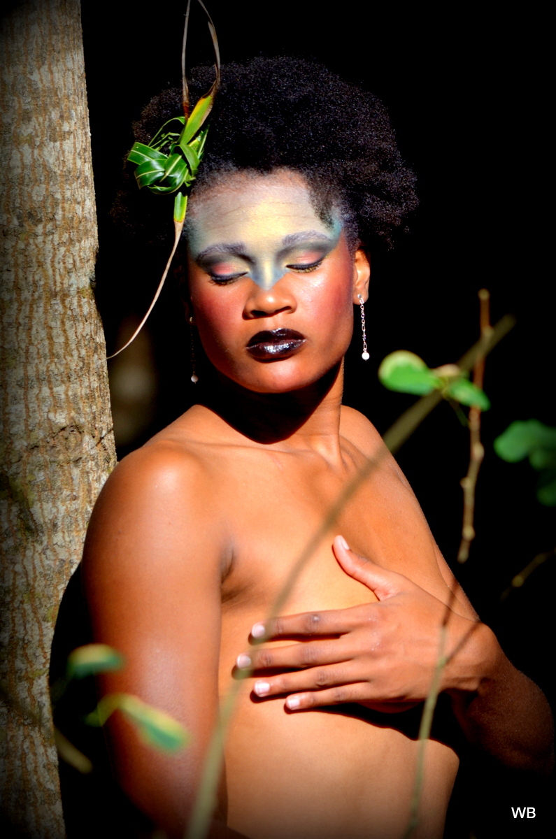 Female model photo shoot of ruthmakeup and charmelle by plenitude in martinique