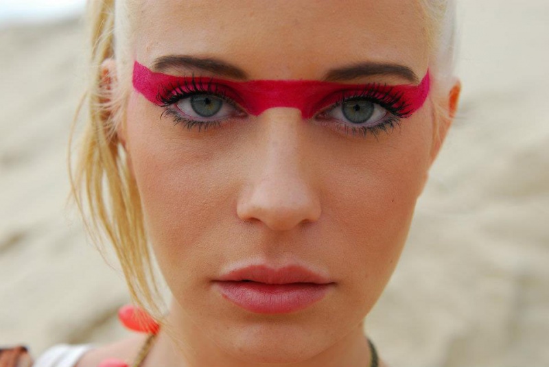 Female model photo shoot of Sarah C Makeup in Gold Coast, QLD