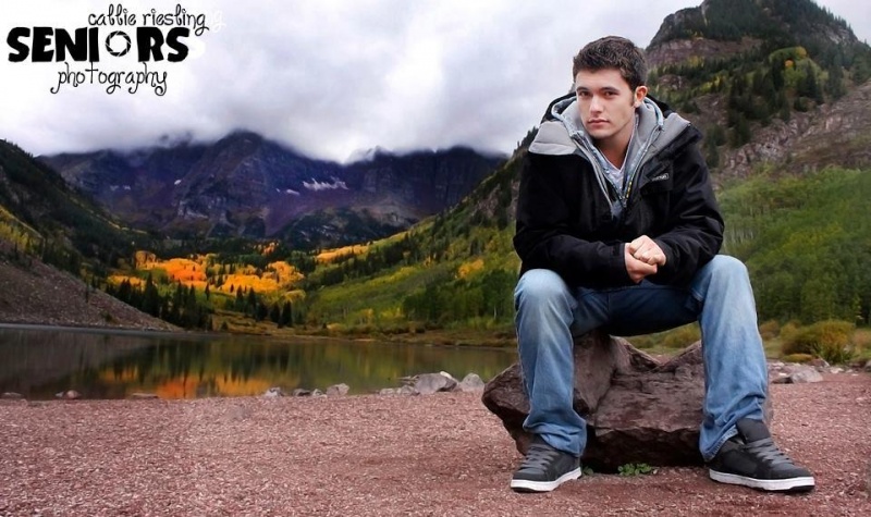 Male model photo shoot of Josh Matthew by Callie Riesling Photos in Maroon Bells, Aspen, CO