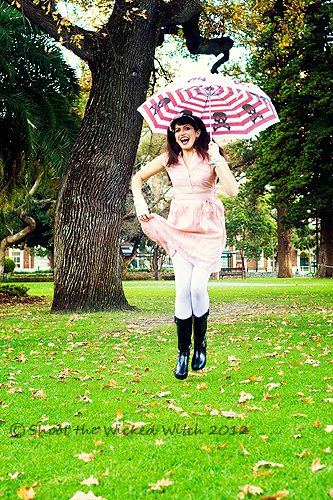 Female model photo shoot of Duchess Silk by Shoot the Wicked Witch in Supreme Court Gardens, Western Australia