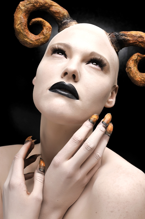 Female model photo shoot of Pria Makeup by Alex Hutch in LACA