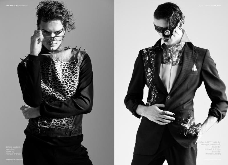 Male model photo shoot of  Ikaika by D Bones-Lark in NYC, wardrobe styled by MSBK