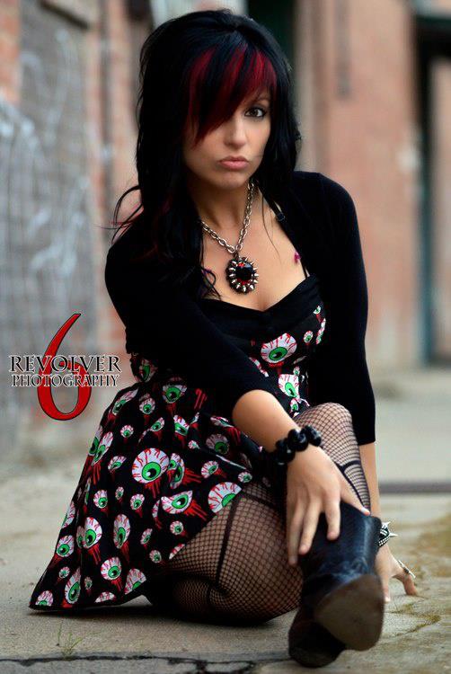 Female model photo shoot of heyrockergirl in Fresno,ca