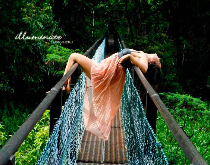 Female model photo shoot of Illuminate by Ileili in Wailuku, HI
