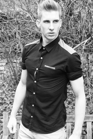 Male model photo shoot of T Clark in London