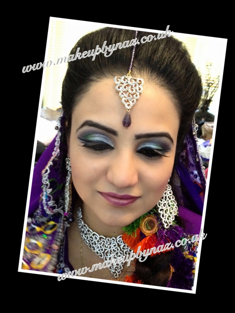 Female model photo shoot of Makeup by Naz Ahmed