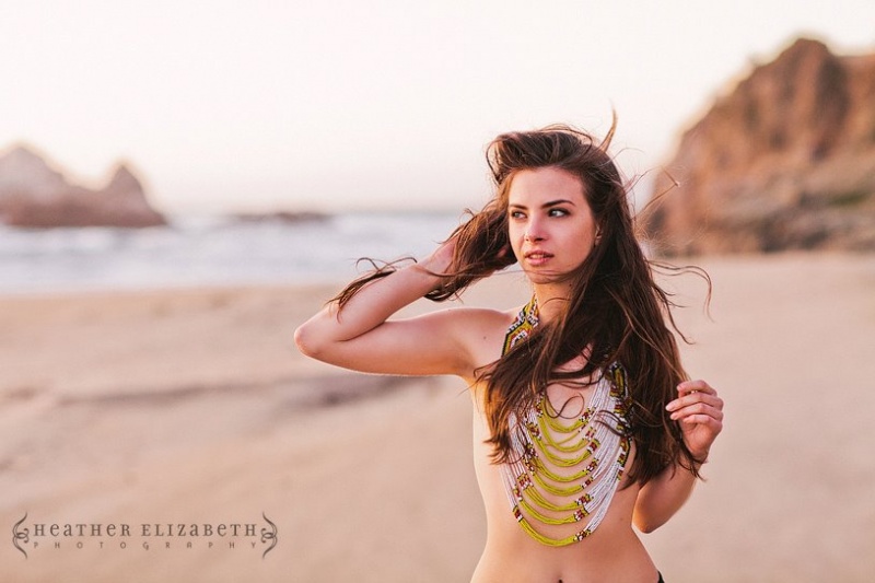 Female model photo shoot of Sarose by Heather Elizabeth