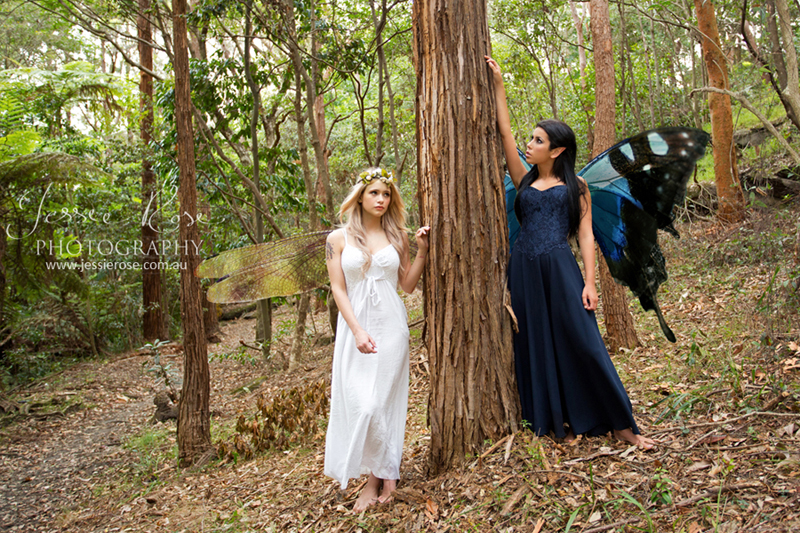 Female model photo shoot of Jessie Rose Images, sammy weigang and Alishaaaaaa in Berry Creek Cascades, makeup by Callie Gay