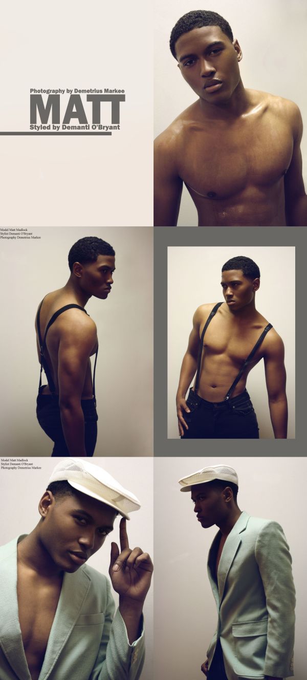 Male model photo shoot of Demetrius Markee