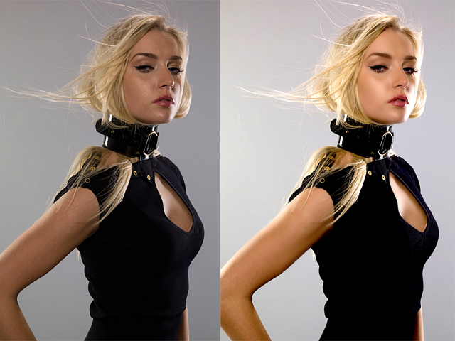 Female model photo shoot of Dally retoucher