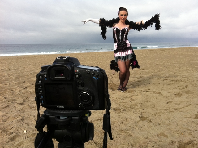 Female model photo shoot of ValWal in Malibu, CA