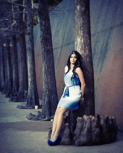 Female model photo shoot of Mirna Ayoub by RosalesStudio
