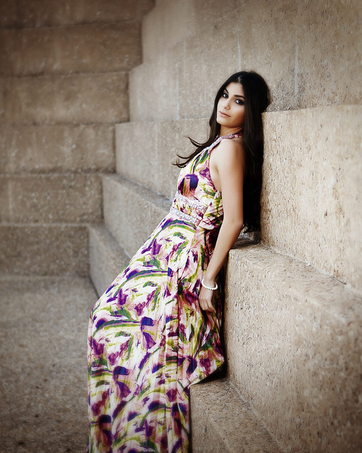 Female model photo shoot of Mirna Ayoub by RosalesStudio