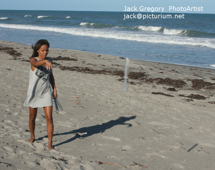 Male and Female model photo shoot of Geidel Photographic and Neveah Love in Cocoa Beach, Florida