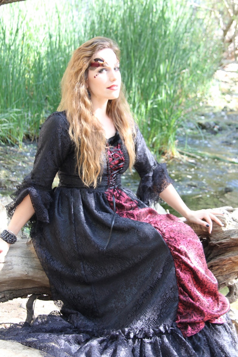 Female model photo shoot of Liz JM in Paradise Falls, CA