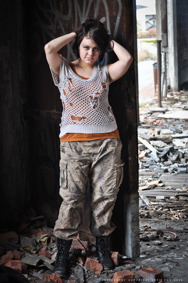 Female model photo shoot of waywardfox in Detroit, MI