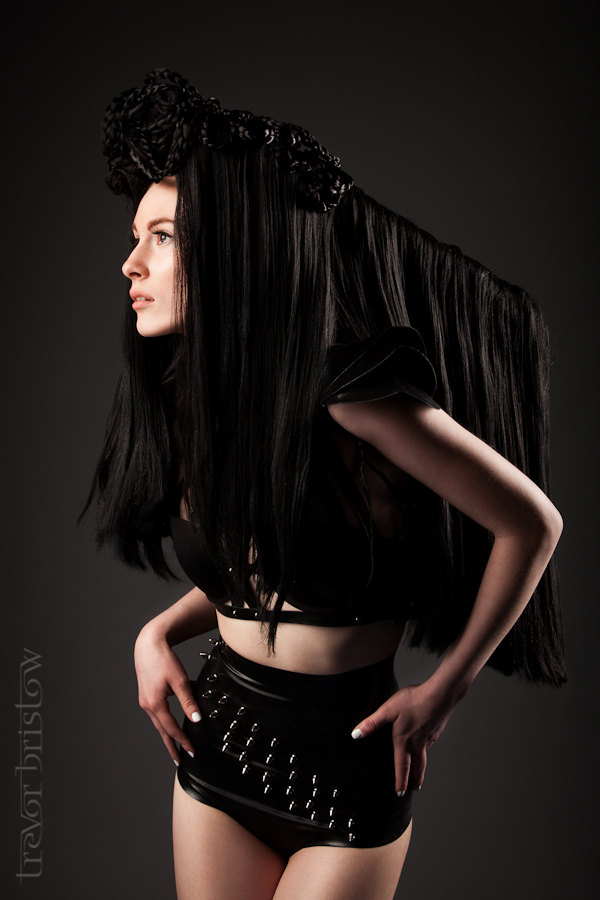 Female model photo shoot of Aerynn Isabelle Latex