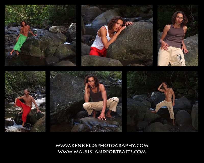 Male model photo shoot of Ken Fields Photography and JCampbellDK in Maui, Hawaii