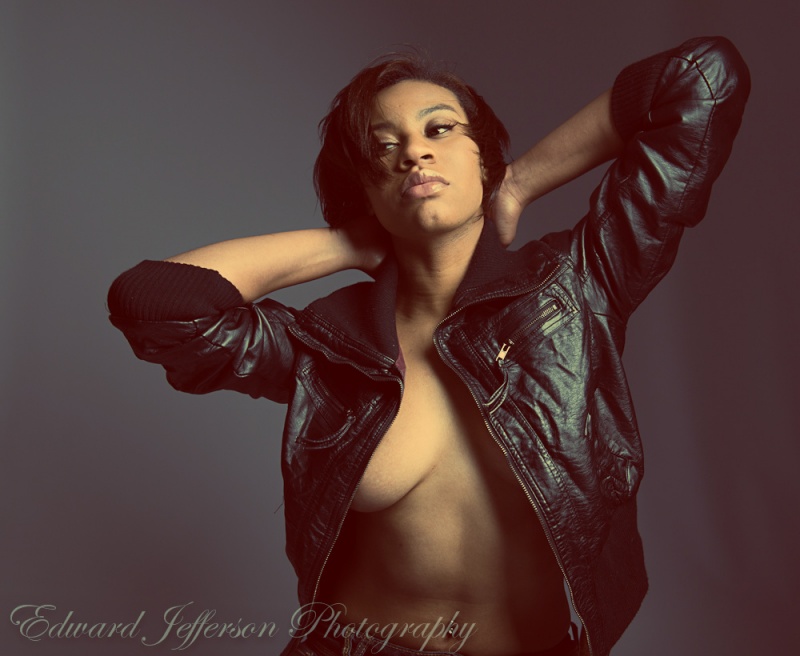 Female model photo shoot of Jasmine Lenay by Edward Jefferson