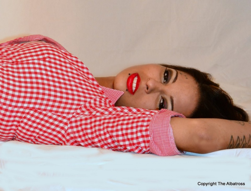 Female model photo shoot of Star V Candi by AltPunk TatPierce