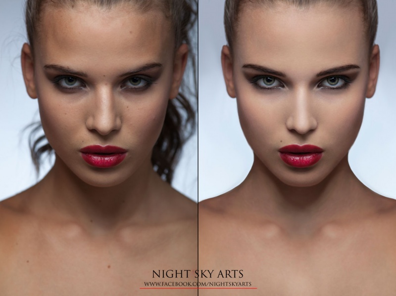 Female model photo shoot of Night Sky Arts Retouch