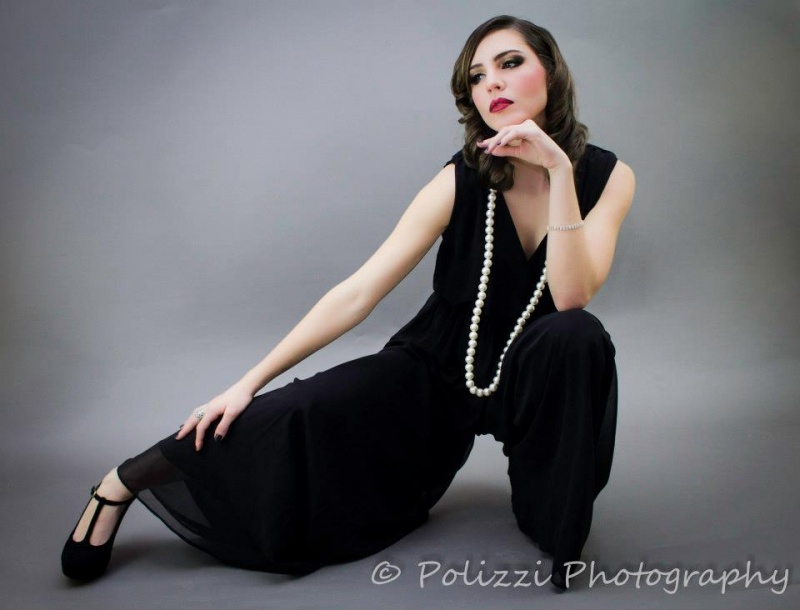 Female model photo shoot of Keri Lynn Timlin by Polizzi Photography, makeup by Alexis Colon