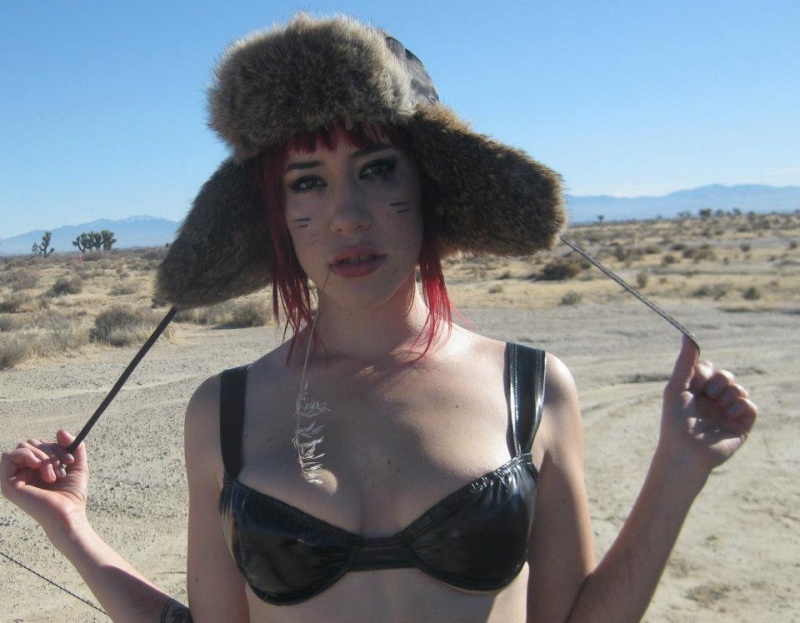 Female model photo shoot of ItsSashaSweet in Mojave Desert