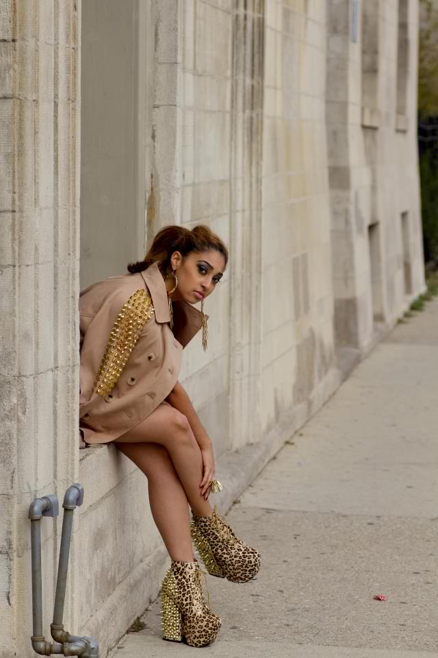Female model photo shoot of Ariana La Vine in Bronzeville Boutique