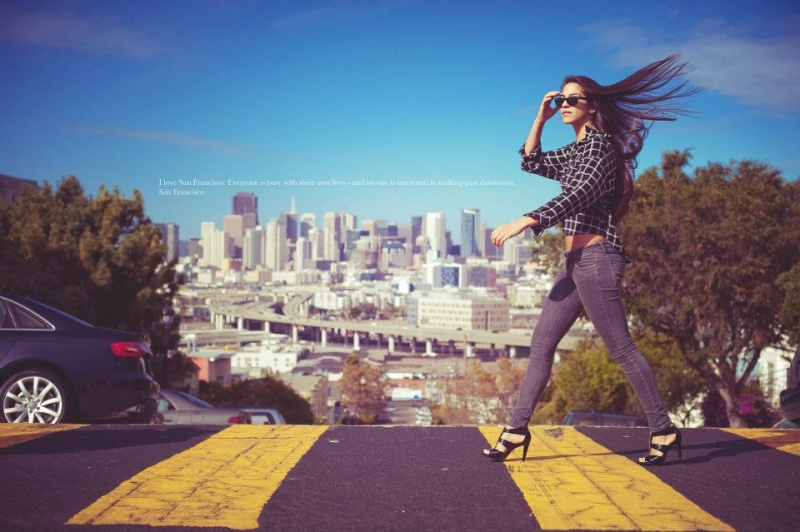 Female model photo shoot of Sunny Valizadeh by Jorge Moreno Photos in San Francisco, CA