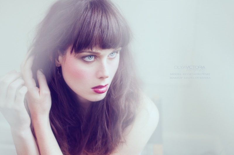 Female model photo shoot of Olya Victoria and TJJ2021, makeup by Madelyn Jelinski