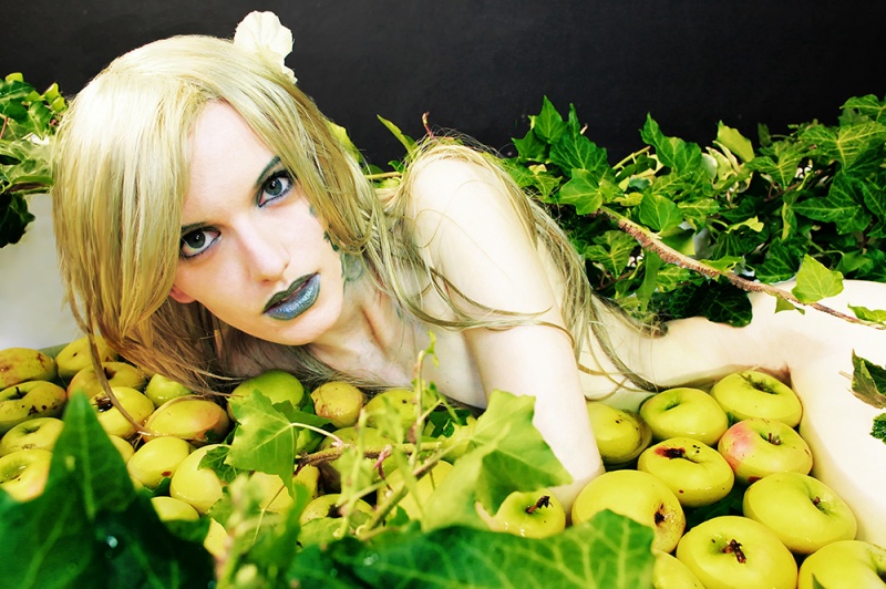 Female model photo shoot of Atropin by Bjoern Steinmetz