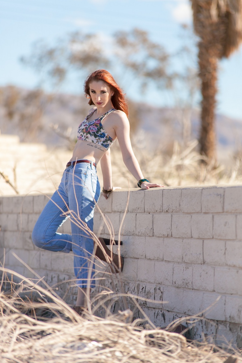 Male and Female model photo shoot of Joseph MATTHEW and HaleyG in Coachella Valley