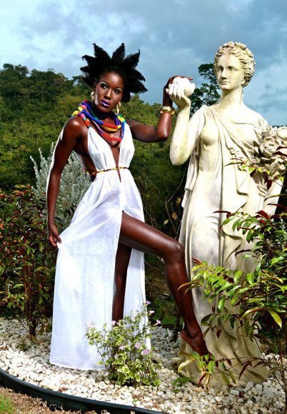 Female model photo shoot of Kohcoa Kibibijaweta