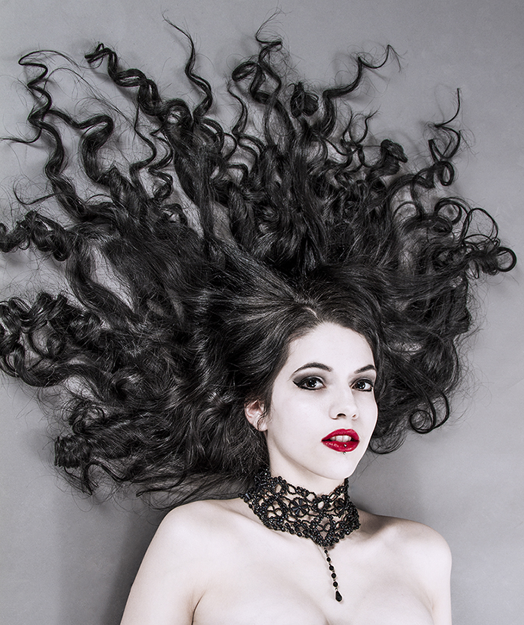 Female model photo shoot of Mademoiselle Black