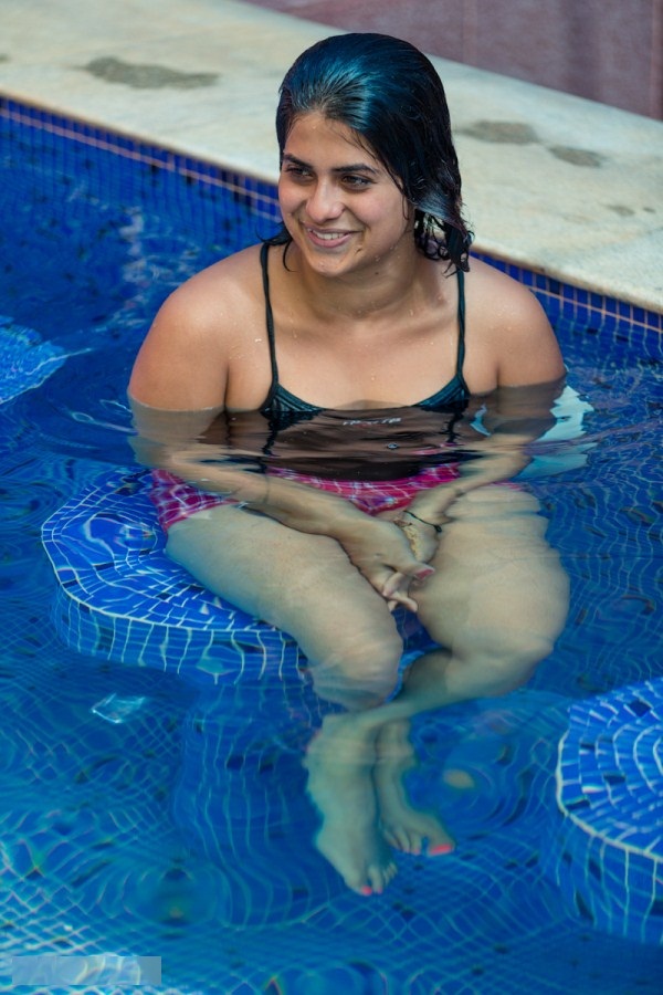 Female model photo shoot of Lisa Singh in Goa