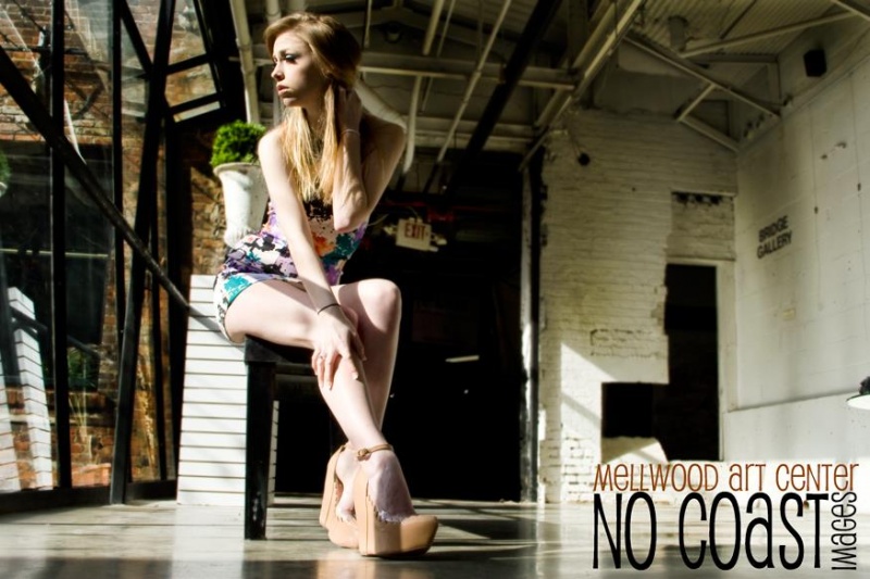 Female model photo shoot of Lu Moore by No Coast Images in Mellwood Art Center