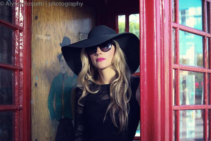 Female model photo shoot of Alyssa Rossetti in Burbank, CA, makeup by Tammy Suarez